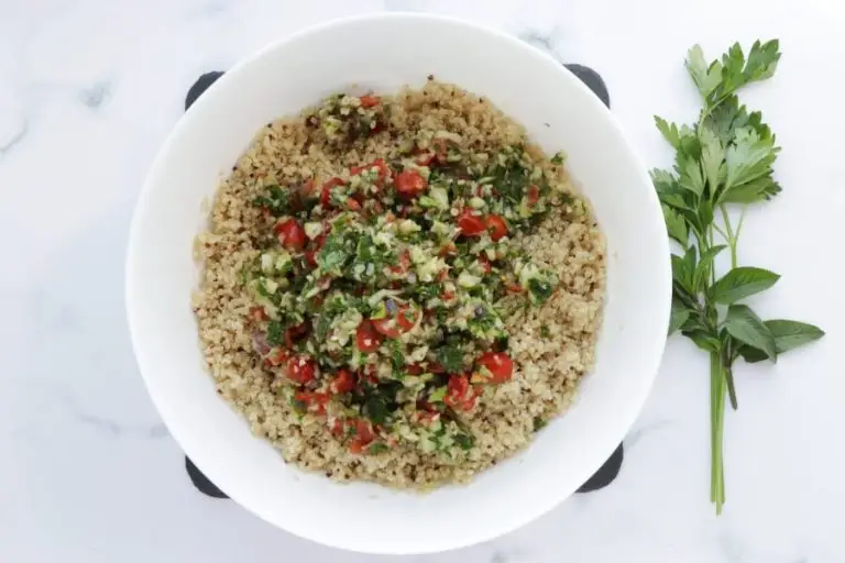 Step 5 - Gluten Free Quinoa Tabbouleh Salad