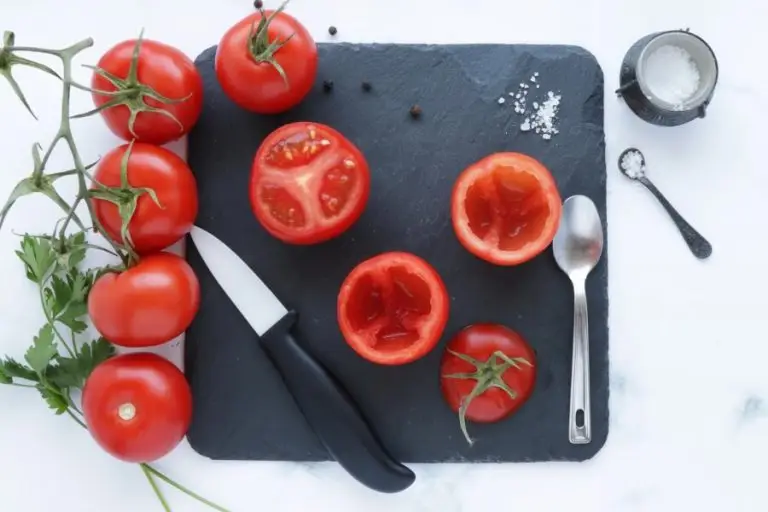 Step 5 - Gluten Free Quinoa and Chickpea Stuffed Tomatoes