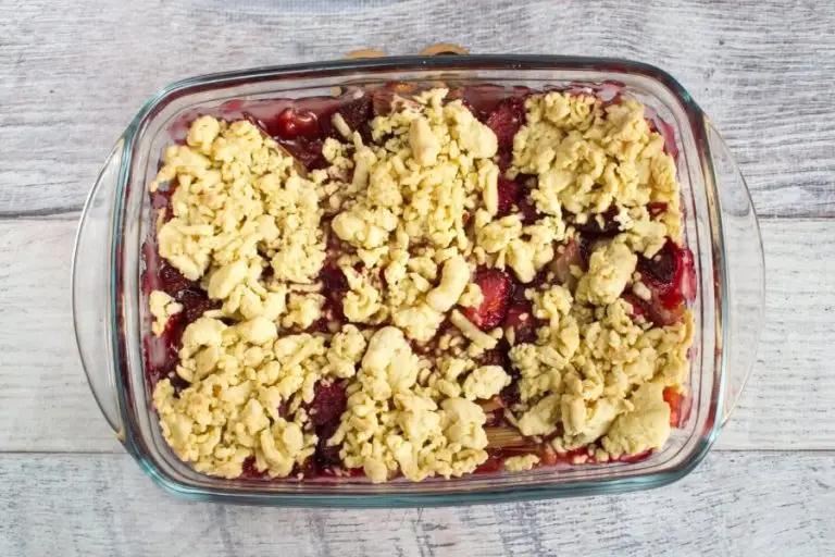 Step 6 - Rhubarb Strawberry Cobbler