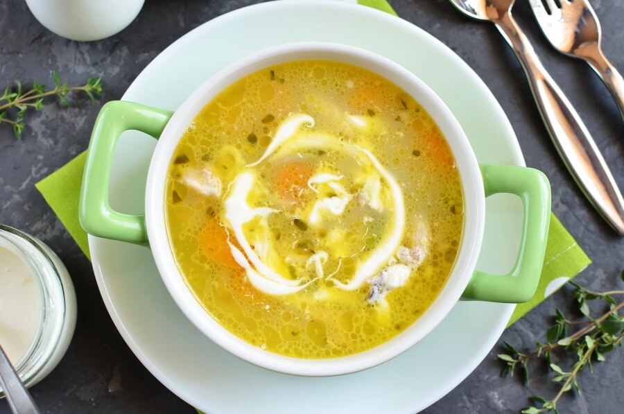 Roast Chicken Soup