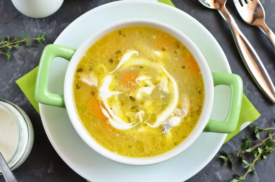 Roast Chicken Soup