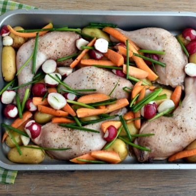 Pan-Roast Chicken with Vegetables recipe - step 5