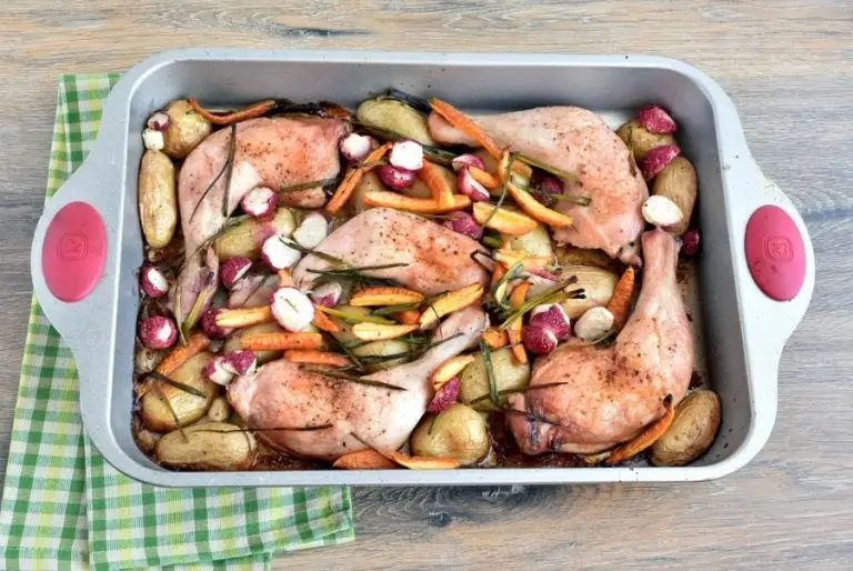 Step 5 - Pan-Roast Chicken with Vegetables