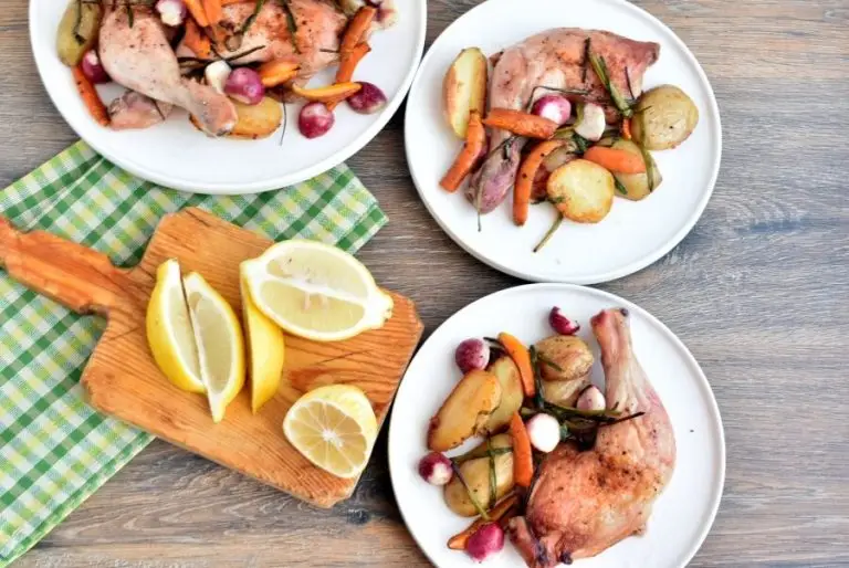Step 6 - Pan-Roast Chicken with Vegetables