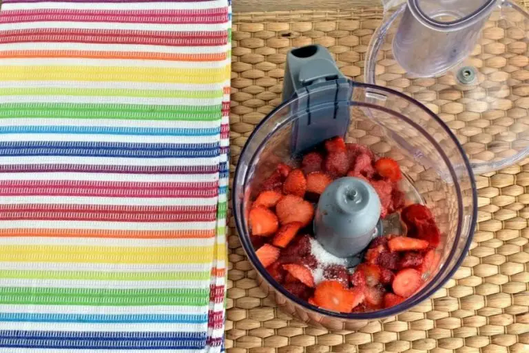 Step 2 - Fresh Strawberry Mousse