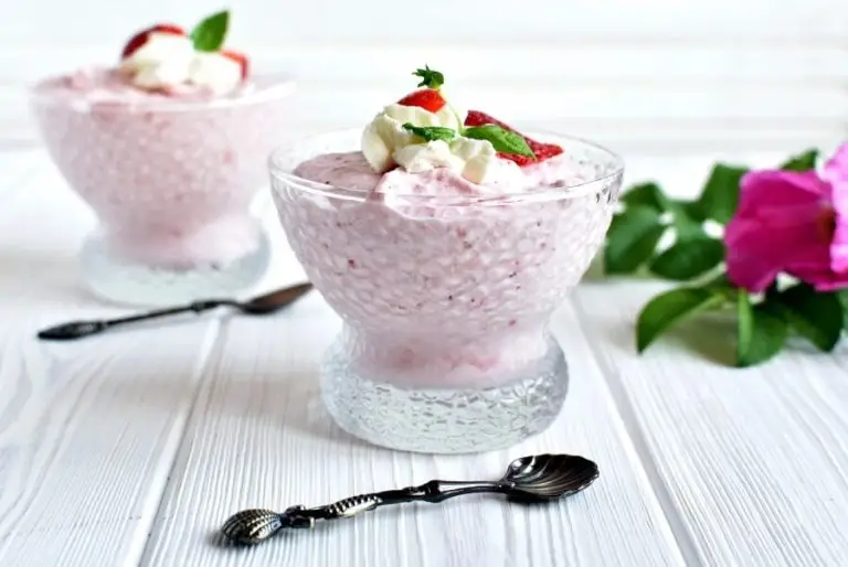 Step 12 - Fresh Strawberry Mousse