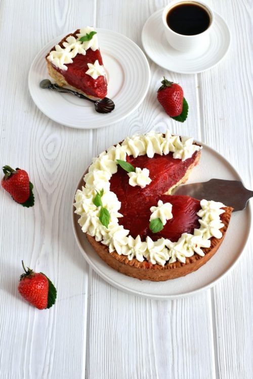 Sky-High Strawberry Pie