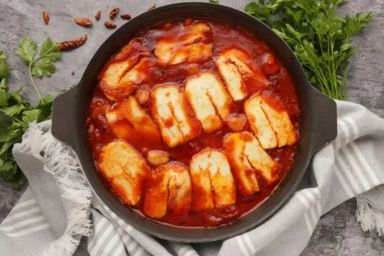 Step 7 - Smoky Tomato and Halloumi Bake