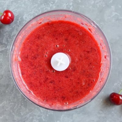 Sour Cherry Sorbet recipe - step 1