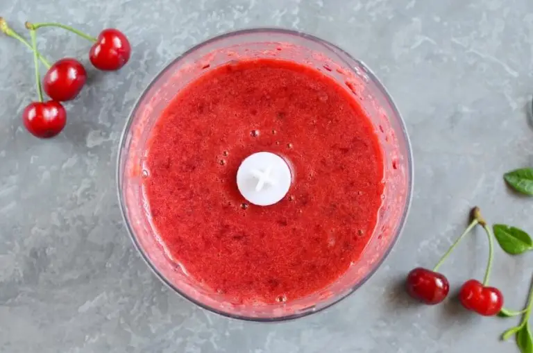Step 1 - Sour Cherry Sorbet