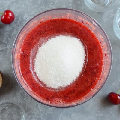 Sour Cherry Sorbet recipe - step 2