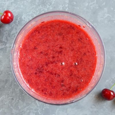 Sour Cherry Sorbet recipe - step 2