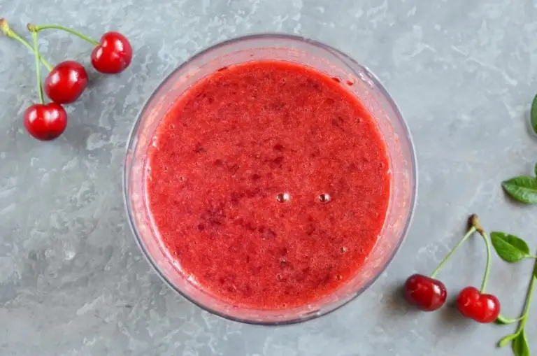 Step 2 - Sour Cherry Sorbet