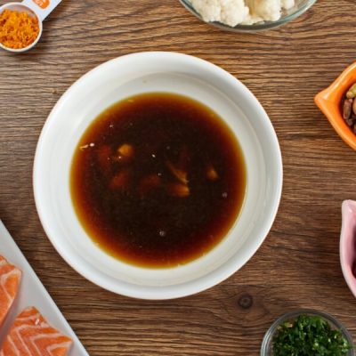 Soy-Maple Salmon recipe - step 1