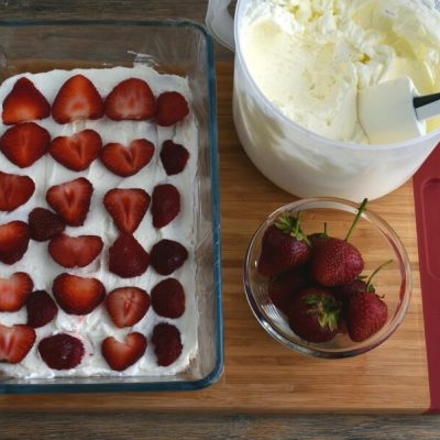 Strawberry Shortcake Slice recipe - step 3