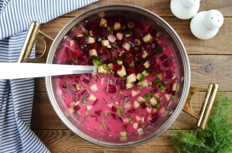 Step 5 - Gluten Free Summer Borscht
