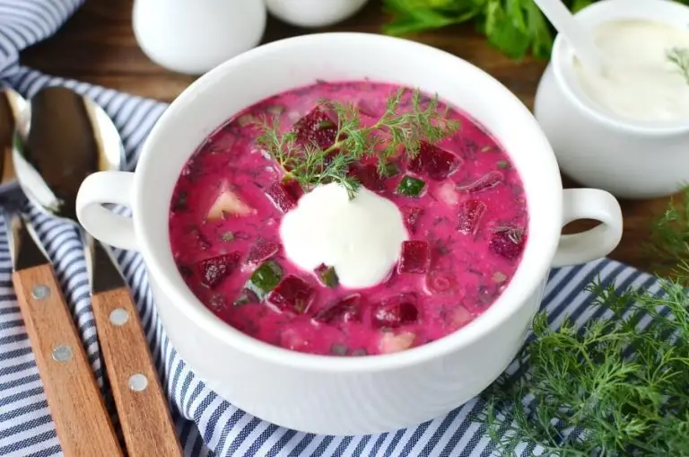 Step 7 - Gluten Free Summer Borscht
