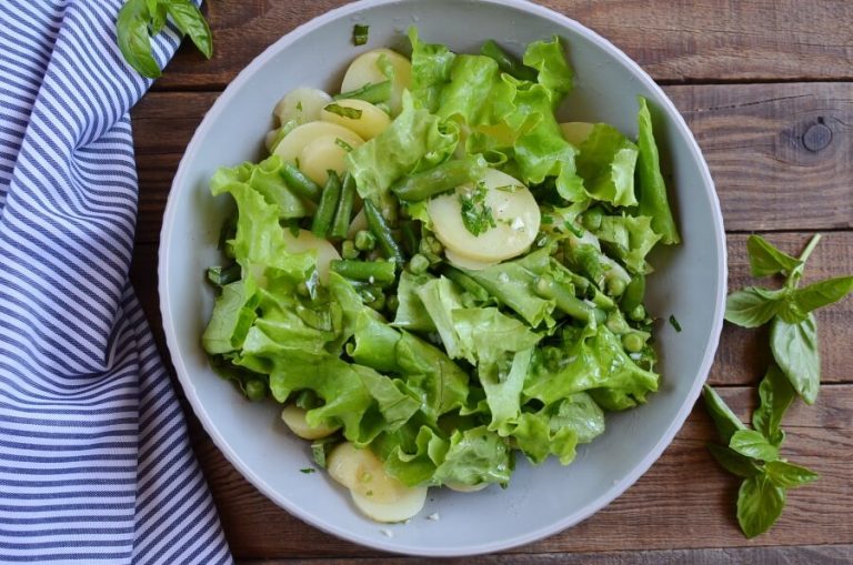 Step 6 - Summer Egg Salad with Basil and Peas