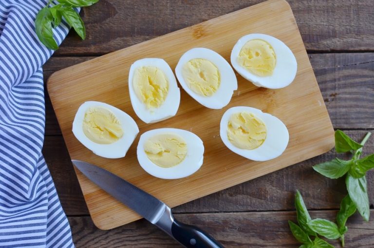 Step 4 - Summer Egg Salad with Basil and Peas