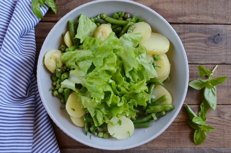 Step 6 - Summer Egg Salad with Basil and Peas