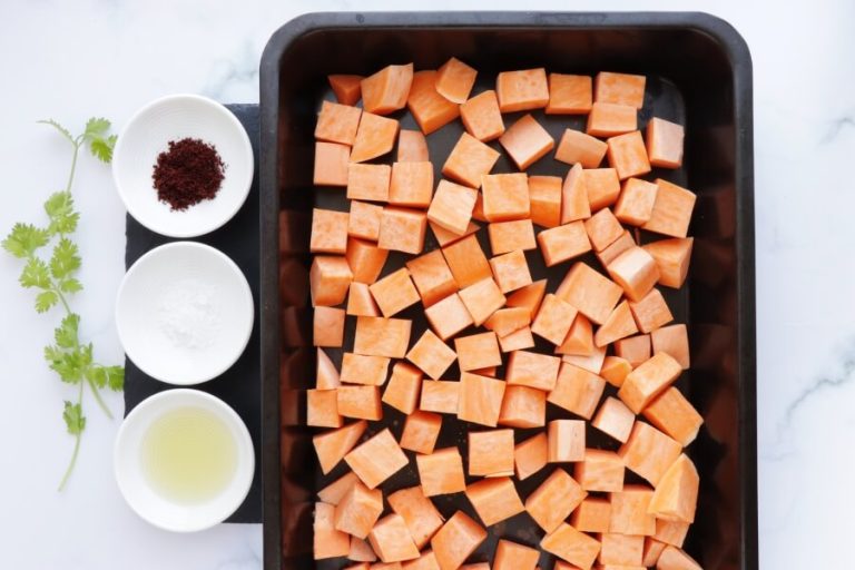 Step 1 - Sweet Potato, Avocado and Black Bean Tacos