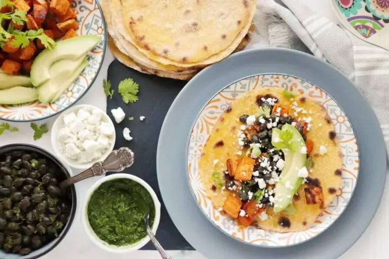 Step 4 - Sweet Potato, Avocado and Black Bean Tacos