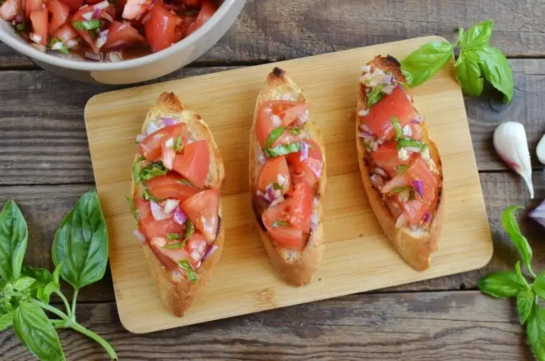 Step 5 - Tomato Bruschetta