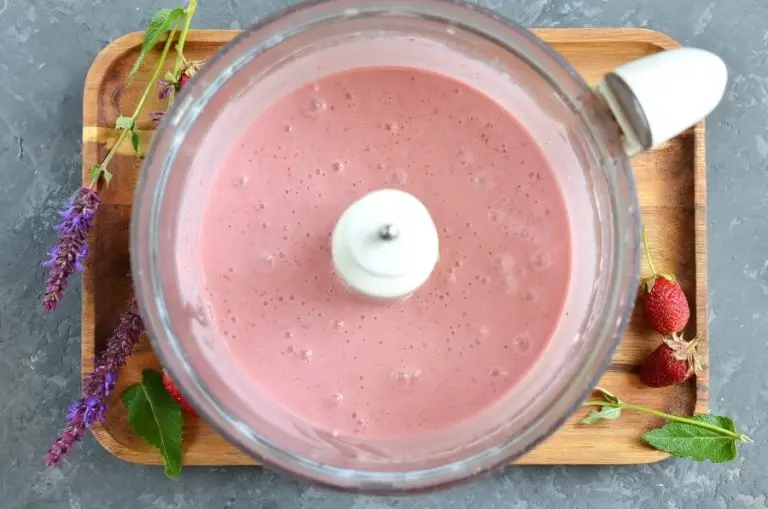 Step 1 - Vegan Coconut Milk Strawberry-Banana Pops