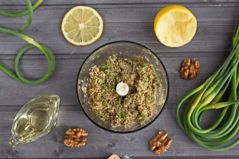 Step 2 - Vegan Garlic Scape Pesto