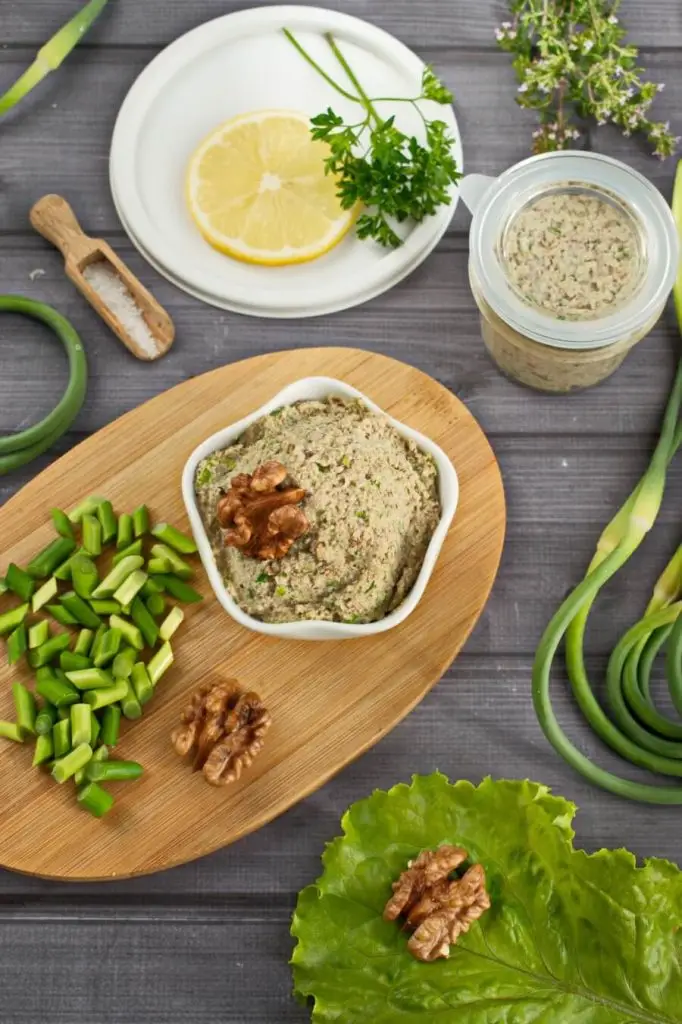 Vegan Garlic Scape Pesto