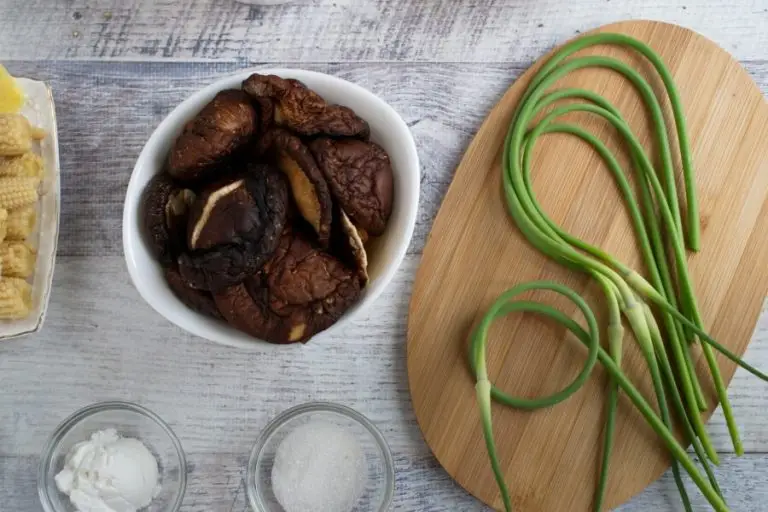Step 1 - Vegan Stir Fried Garlic Scape