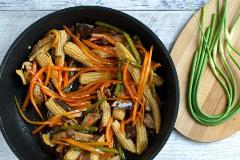 Step 6 - Vegan Stir Fried Garlic Scape