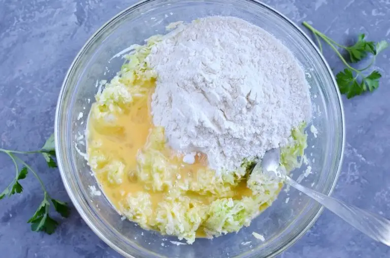 Step 2 - Zucchini Cheddar Pancakes