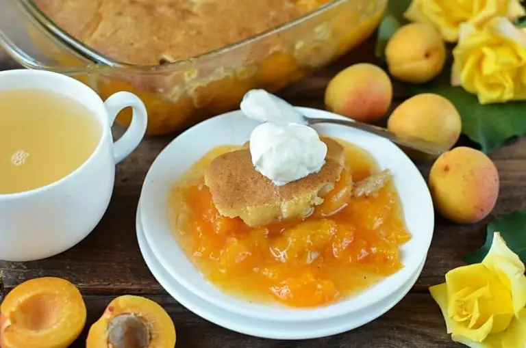 Step 6 - Apricot Cobbler