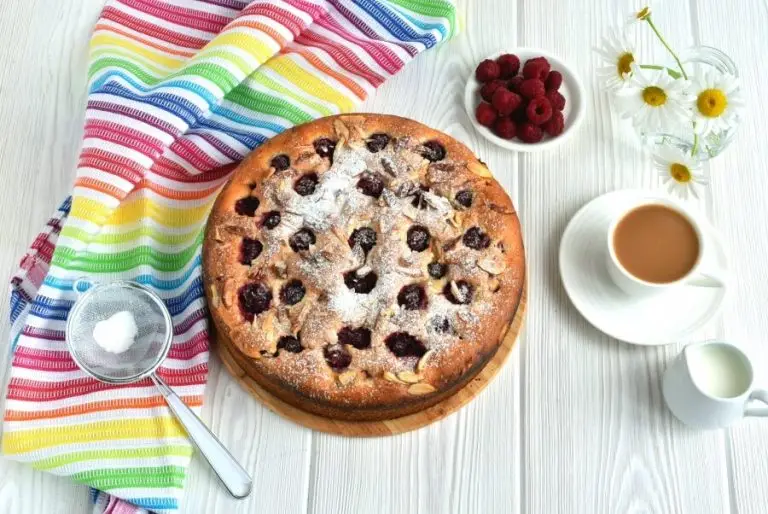 Step 12 - Almond Raspberry Coffee Cake