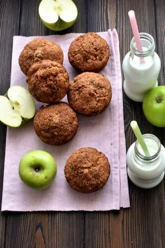 Apple Zucchini Muffins