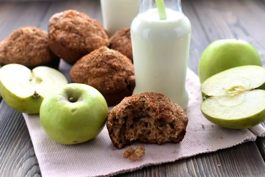 Apple Zucchini Muffins