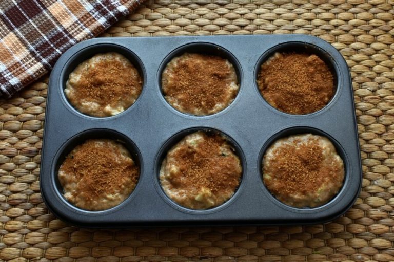 Step 7 - Apple Zucchini Muffins