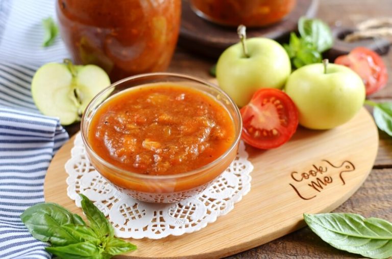 tomato apple chutney
