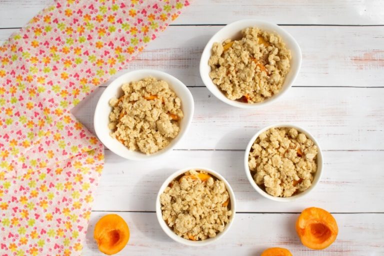 Step 4 - Apricot Crisp