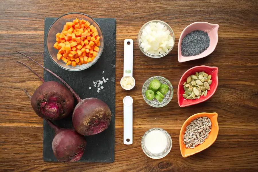 Ingredients for Beet Detox Soup
