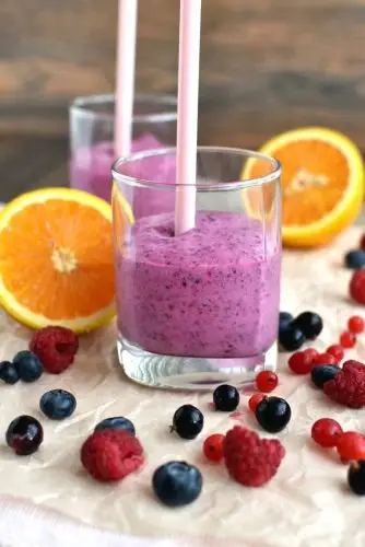 Berry and Beet Green Smoothie