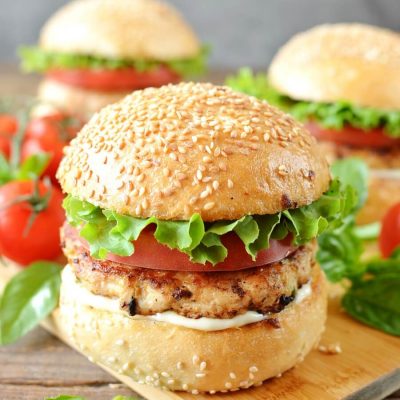 Best-Ever Turkey Burger Recipe-How To Make Best-Ever Turkey Burger-Delicious Best-Ever Turkey Burger