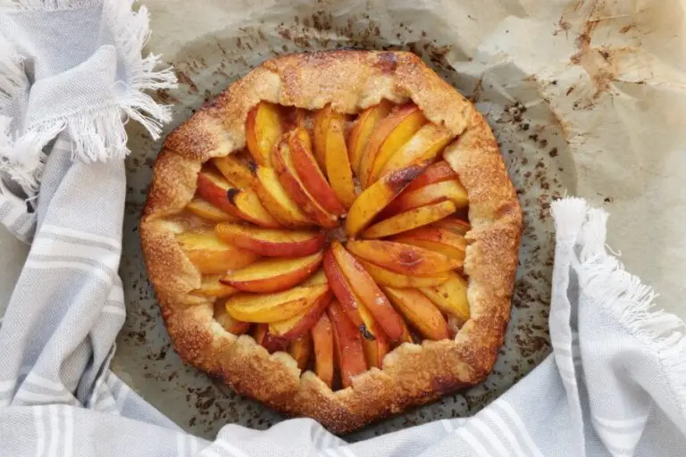 Step 10 - Bourbon-Honey Peach Galette with Pistachios