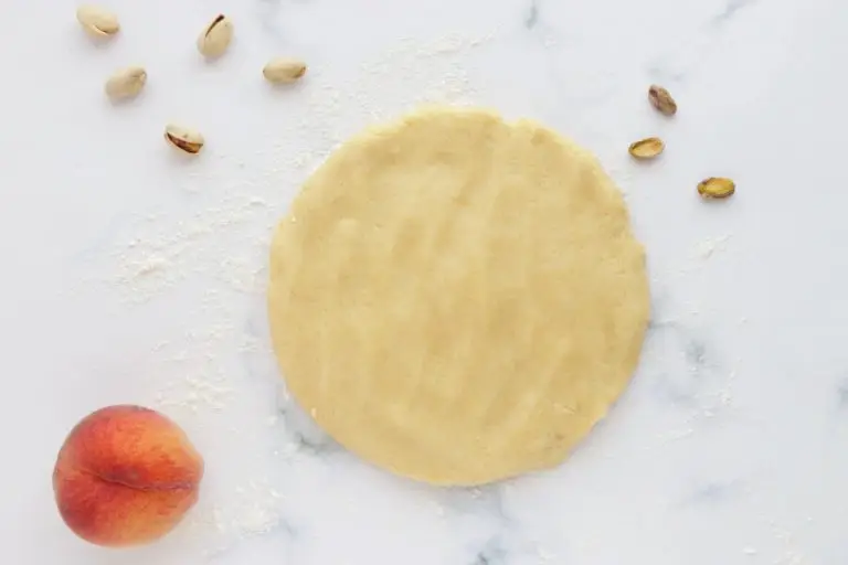 Step 4 - Bourbon-Honey Peach Galette with Pistachios