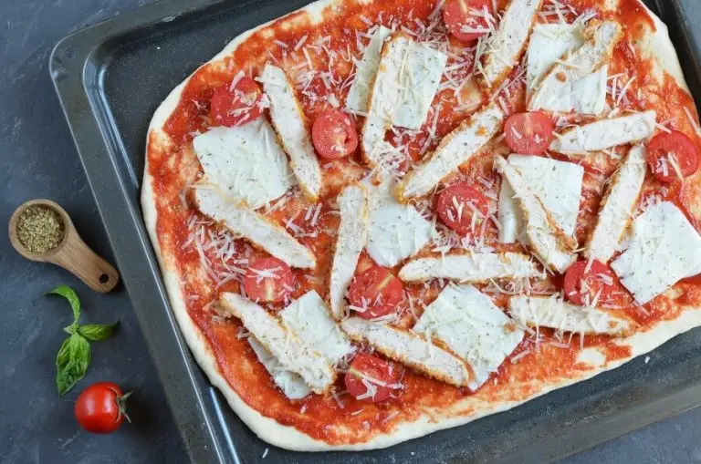 Step 8 - Chicken Parmesan Pizza