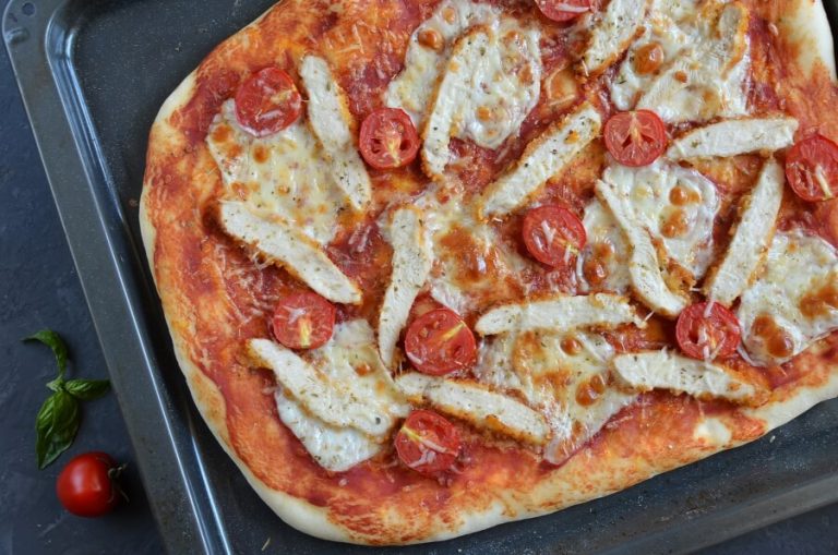 Step 9 - Chicken Parmesan Pizza
