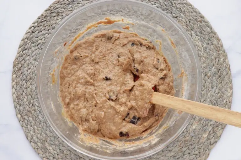 Step 6 - Cherry Gingerbread Muffins