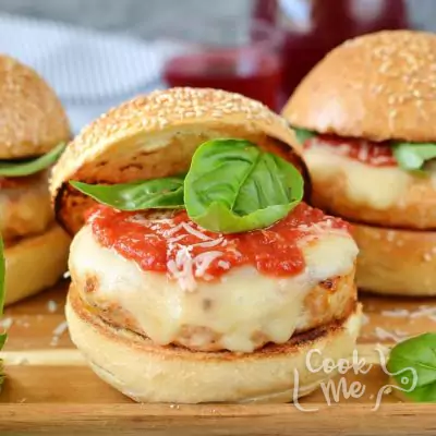 Chicken Parmesan Burgers Recipe-How To Make Chicken Parmesan Burgers-Delicious Chicken Parmesan Burgers