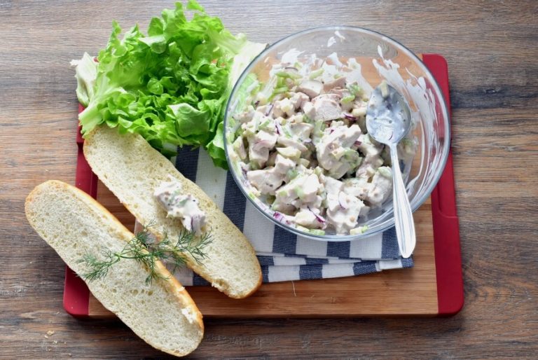 Step 5 - Chicken Salad Sandwich